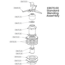 Eberbach E8670 Blending Assembly, engineered for efficient and consistent blending in laboratory applications with high durability and precision.