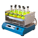 E6360 Hot Plate Shaker - Shown with optional extra bar clamps - Eberbach Corporation