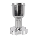 Eberbach 360 ml Stainless Steel Semi-Micro Blending Container with press fit top lid, ideal for precise small-scale blending in laboratory environments.