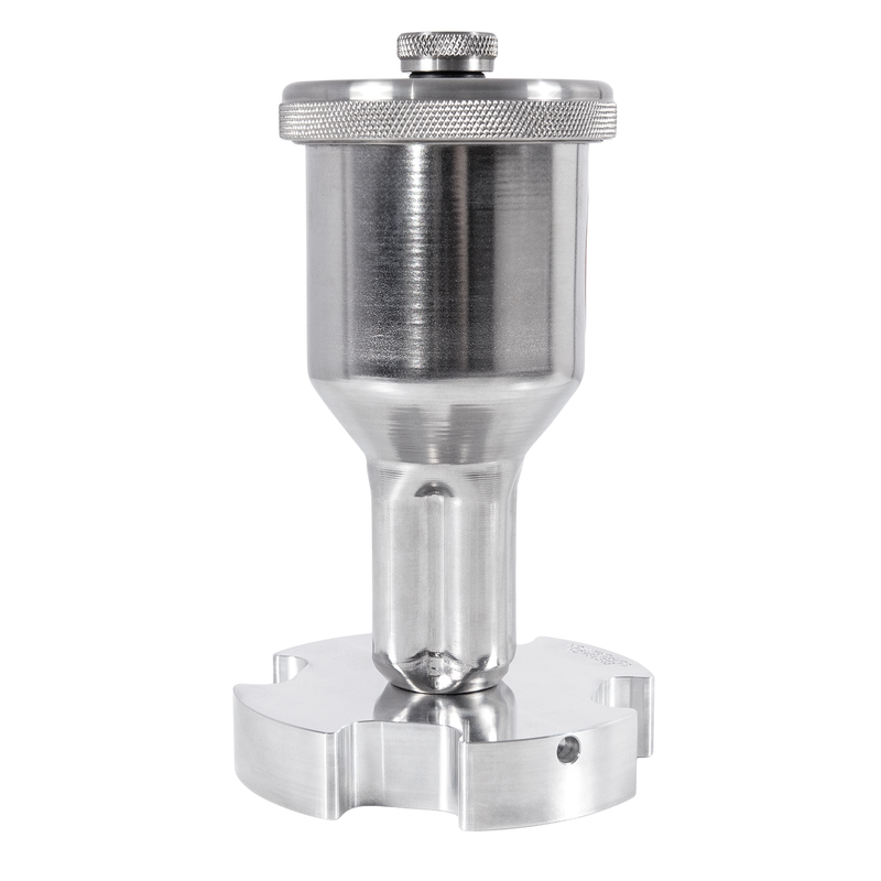 360 ml Stainless Steel Blending Container with Screw Top Lid and Semi-Micro Sealed Blending Assembly