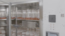 Eberbach High Capacity Incubator Shaking System, designed for precise temperature-controlled mixing of large sample volumes in biotechnology and life science laboratories.
