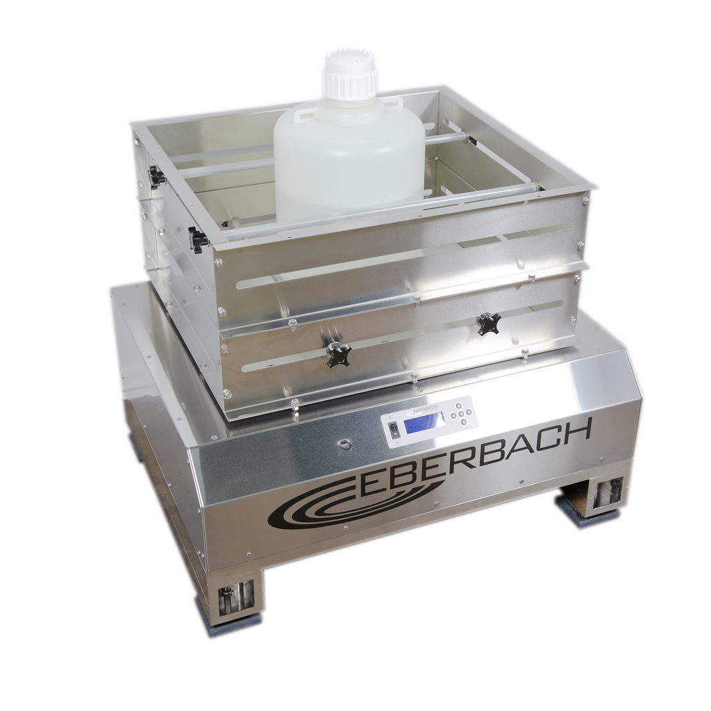 Large Orbital Shaker w/ Integrated Stainless Steel Pallet Jack Stand