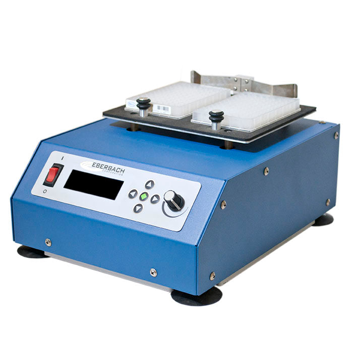 E6120 - Small Microplate Vortexer. Now Sold standard in unpainted Stainless Steel - Eberbach Corporation