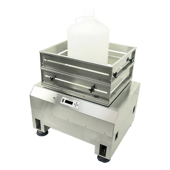 Large Orbital Shaker w/ Integrated Stainless Steel Pallet Jack Stand